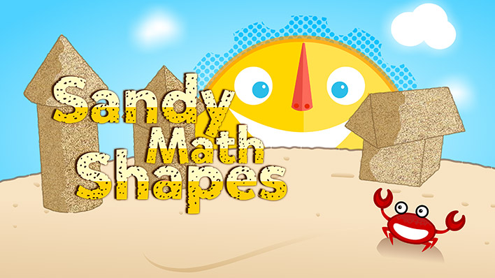 Sandy Math Shapes