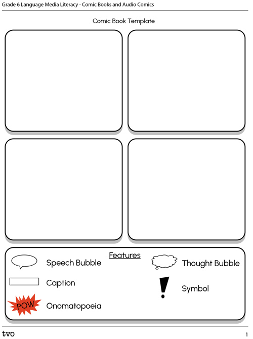 Comic Book Template