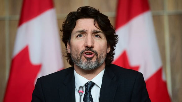 The Canadian Prime Minister Justin Trudeau.