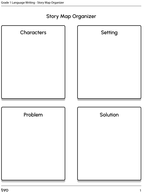 Story Map Organizer