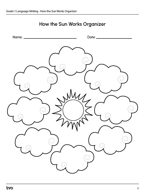 How the Sun Works Organizer