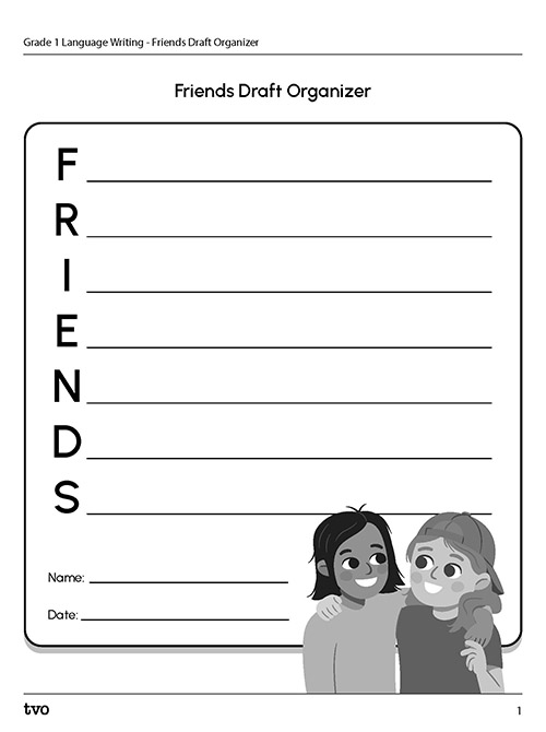 Friends Draft Organizer