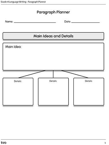 Paragraph Planner