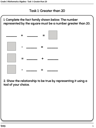 Task 1: Greater than 20
