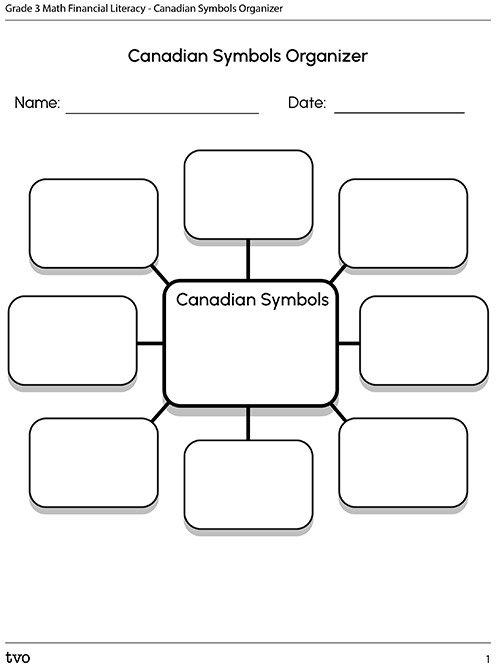 Canadian Symbols Organizer