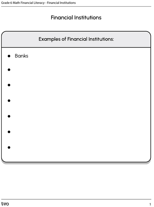 Financial Institutions
