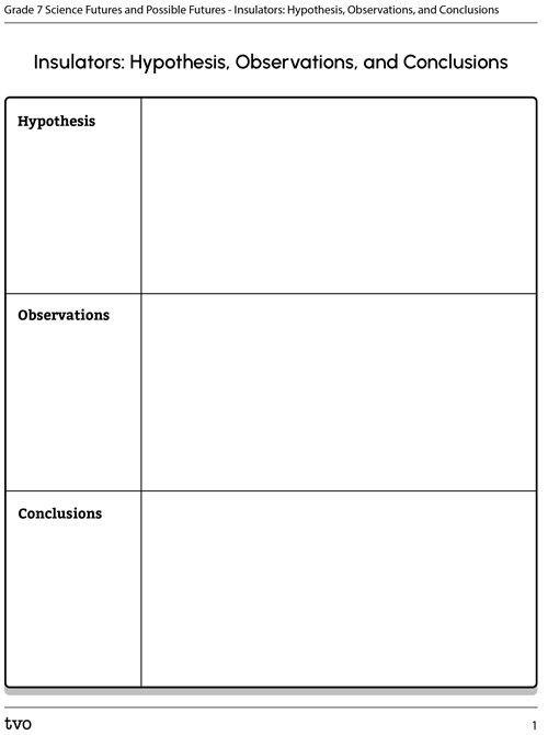Insulators: Hypothesis, Observations, and Conclusions