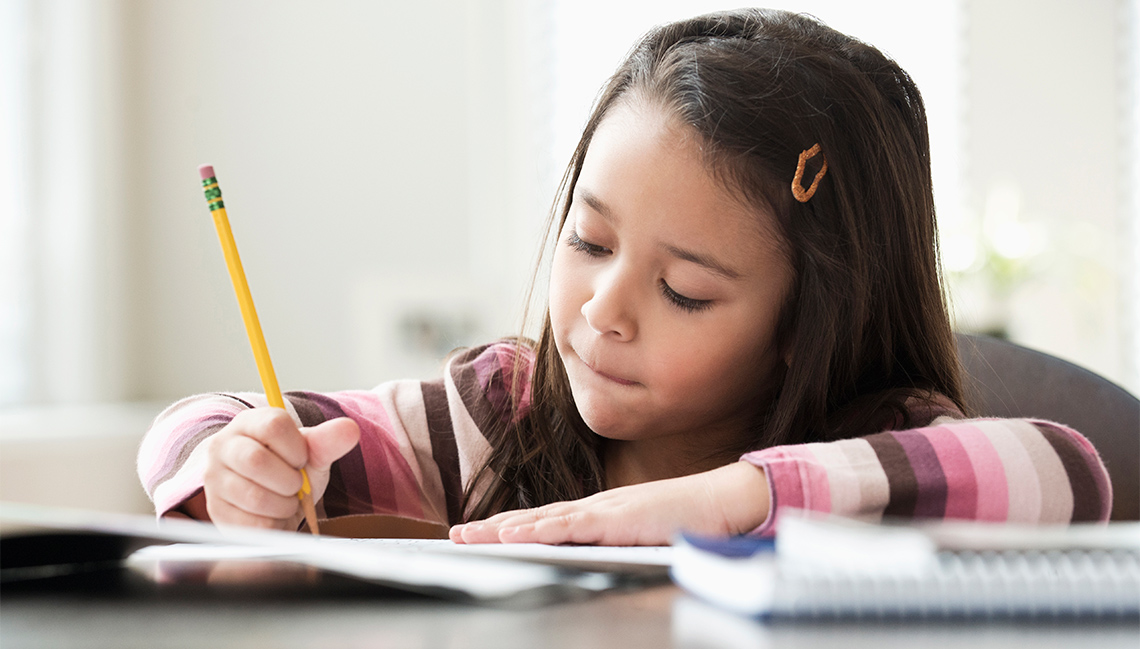 Kid Writing