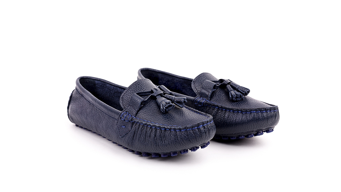 A pair of moccasins.
