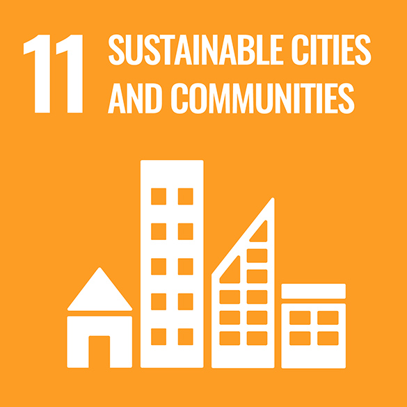 Goal #11 focused on sustainable cities and communities with four different buildings.
