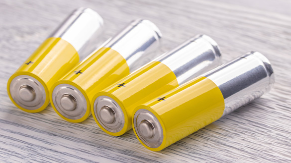 Alkaline batteries
