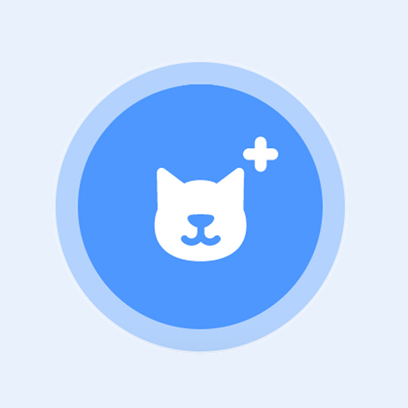 The image shows the cat + icon.