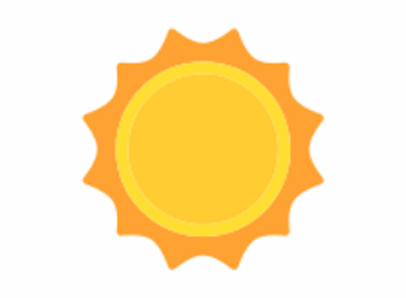 A sprite of the sun.