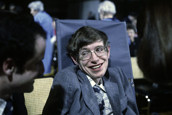 Stephen Hawking.